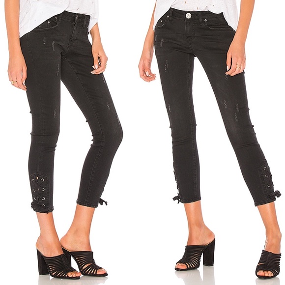 new One Teaspoon ϟ Freebird Jeans ϟ Ankle Ties ϟ - Picture 13 of 16